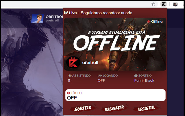 OReiTroll Stream Alert from Chrome web store to be run with OffiDocs Chromium online OReiTroll Stream Alert from Chrome web store to be run with OffiDocs Chromium online