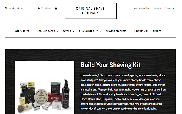 Original Shave Company from Chrome web store to be run with OffiDocs Chromium online Original Shave Company from Chrome web store to be run with OffiDocs Chromium online