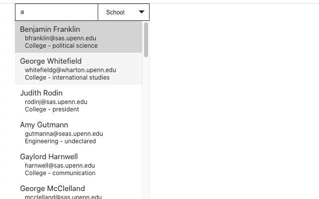 Penn Mail Search from Chrome web store to be run with OffiDocs Chromium online Penn Mail Search from Chrome web store to be run with OffiDocs Chromium online