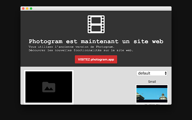 Photogram from Chrome web store to be run with OffiDocs Chromium online Photogram from Chrome web store to be run with OffiDocs Chromium online