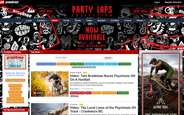 Pinkbike Plus from Chrome web store to be run with OffiDocs Chromium online Pinkbike Plus from Chrome web store to be run with OffiDocs Chromium online