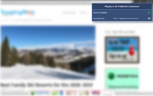 Playbuzz for Publishers Assistant from Chrome web store to be run with OffiDocs Chromium online Playbuzz for Publishers Assistant from Chrome web store to be run with OffiDocs Chromium online