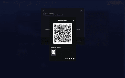 Plutonication extension (polkadot.js) from Chrome web store to be run with OffiDocs Chromium online Plutonication extension (polkadot.js) from Chrome web store to be run with OffiDocs Chromium online