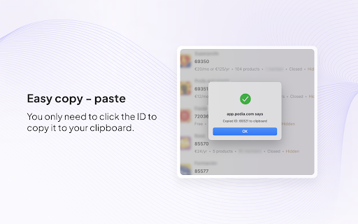 Podia ID Inspector from Chrome web store to be run with OffiDocs Chromium online Podia ID Inspector from Chrome web store to be run with OffiDocs Chromium online