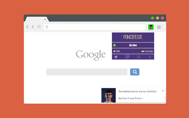 Poncefesse Extension Stream from Chrome web store to be run with OffiDocs Chromium online Poncefesse Extension Stream from Chrome web store to be run with OffiDocs Chromium online