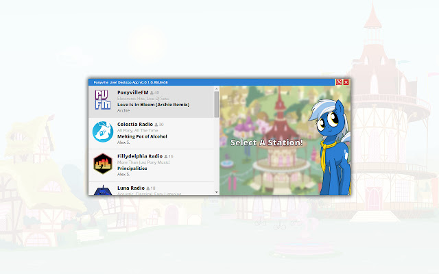 Ponyville Live! Desktop App from Chrome web store to be run with OffiDocs Chromium online Ponyville Live! Desktop App from Chrome web store to be run with OffiDocs Chromium online