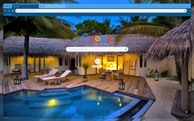 Pool and palm trees from Chrome web store to be run with OffiDocs Chromium online Pool and palm trees from Chrome web store to be run with OffiDocs Chromium online