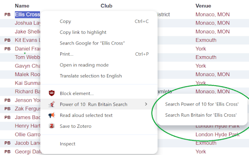 Power of 10 Run Britain Search from Chrome web store to be run with OffiDocs Chromium online Power of 10 Run Britain Search from Chrome web store to be run with OffiDocs Chromium online
