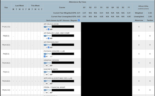 PowerSchool GPA Calculator from Chrome web store to be run with OffiDocs Chromium online PowerSchool GPA Calculator from Chrome web store to be run with OffiDocs Chromium online