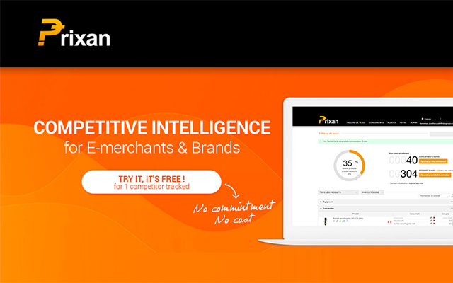 Prixan: automatic competition monitoring from Chrome web store to be run with OffiDocs Chromium online Prixan: automatic competition monitoring from Chrome web store to be run with OffiDocs Chromium online