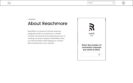 ReachMore from Chrome web store to be run with OffiDocs Chromium online ReachMore from Chrome web store to be run with OffiDocs Chromium online
