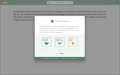 ReaderBot: eBook to AI speed reader from Chrome web store to be run with OffiDocs Chromium online ReaderBot: eBook to AI speed reader from Chrome web store to be run with OffiDocs Chromium online