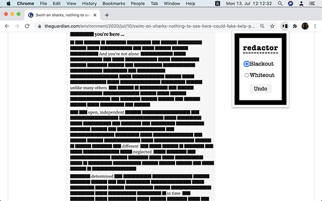 redactor from Chrome web store to be run with OffiDocs Chromium online redactor from Chrome web store to be run with OffiDocs Chromium online