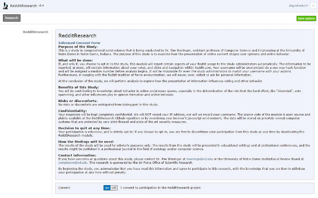 RedditResearch from Chrome web store to be run with OffiDocs Chromium online RedditResearch from Chrome web store to be run with OffiDocs Chromium online