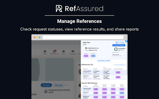 RefAssured Connect from Chrome web store to be run with OffiDocs Chromium online RefAssured Connect from Chrome web store to be run with OffiDocs Chromium online