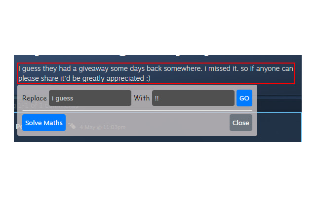 Replace Text from Chrome web store to be run with OffiDocs Chromium online Replace Text from Chrome web store to be run with OffiDocs Chromium online