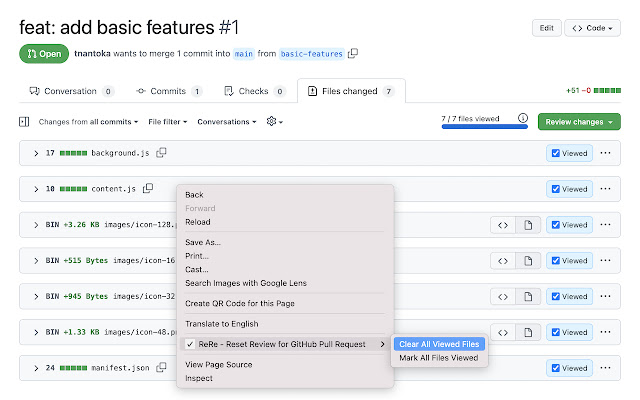 ReRe Reset Review for GitHub Pull Request from Chrome web store to be run with OffiDocs Chromium online ReRe Reset Review for GitHub Pull Request from Chrome web store to be run with OffiDocs Chromium online