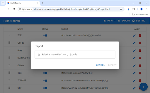 RightSearch from Chrome web store to be run with OffiDocs Chromium online RightSearch from Chrome web store to be run with OffiDocs Chromium online