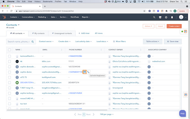 RingCentral for HubSpot from Chrome web store to be run with OffiDocs Chromium online RingCentral for HubSpot from Chrome web store to be run with OffiDocs Chromium online