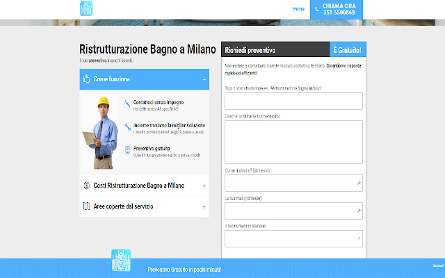 Ristrutturazione Bagno a Milano from Chrome web store to be run with OffiDocs Chromium online Ristrutturazione Bagno a Milano from Chrome web store to be run with OffiDocs Chromium online