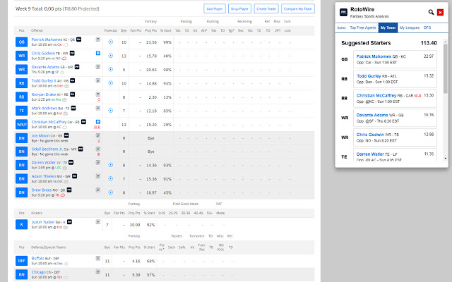 RotoWire from Chrome web store to be run with OffiDocs Chromium online RotoWire from Chrome web store to be run with OffiDocs Chromium online
