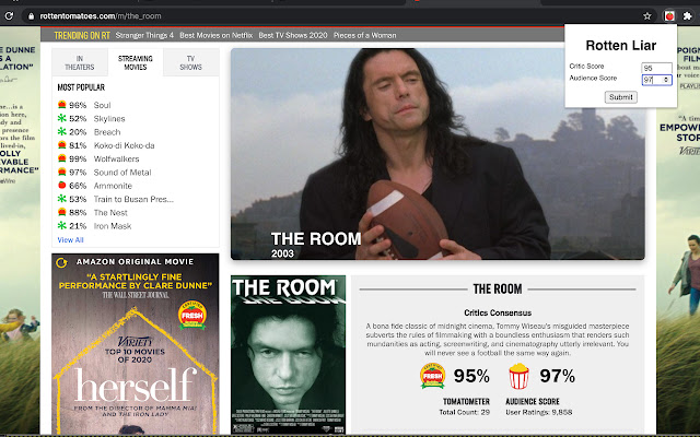 Rotten Liar from Chrome web store to be run with OffiDocs Chromium online Rotten Liar from Chrome web store to be run with OffiDocs Chromium online
