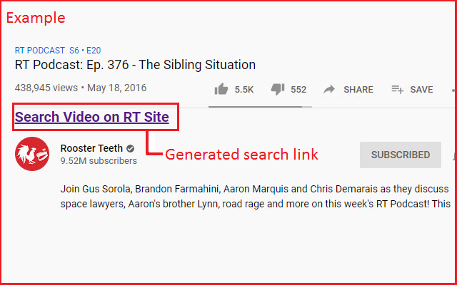 RT Video Finder from Chrome web store to be run with OffiDocs Chromium online RT Video Finder from Chrome web store to be run with OffiDocs Chromium online