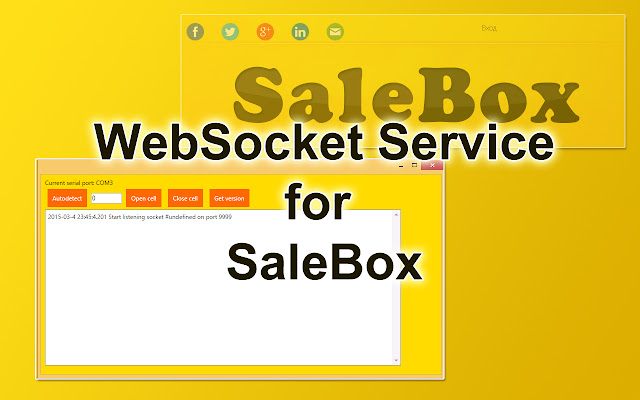SaleBox WebSocket server from Chrome web store to be run with OffiDocs Chromium online SaleBox WebSocket server from Chrome web store to be run with OffiDocs Chromium online
