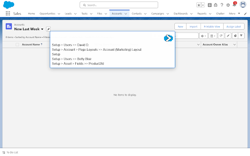 Salesforce Commander from Chrome web store to be run with OffiDocs Chromium online Salesforce Commander from Chrome web store to be run with OffiDocs Chromium online