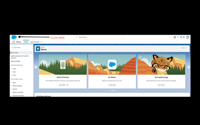 Salesforce Lightning Home from Chrome web store to be run with OffiDocs Chromium online Salesforce Lightning Home from Chrome web store to be run with OffiDocs Chromium online
