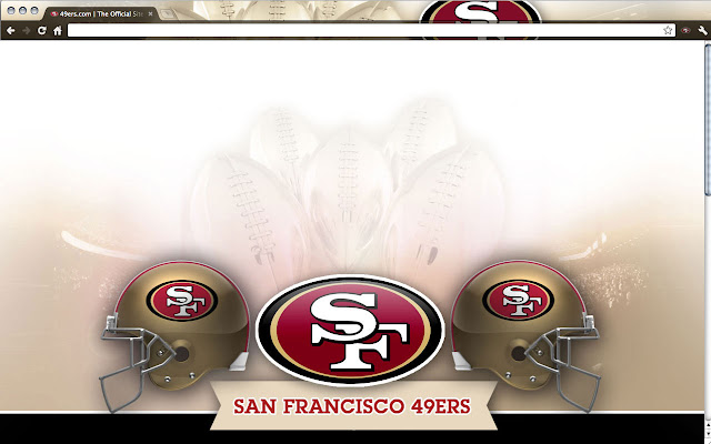 San Francisco 49ers Theme from Chrome web store to be run with OffiDocs Chromium online San Francisco 49ers Theme from Chrome web store to be run with OffiDocs Chromium online