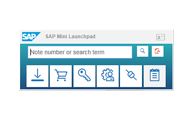 SAP Mini Launchpad from Chrome web store to be run with OffiDocs Chromium online SAP Mini Launchpad from Chrome web store to be run with OffiDocs Chromium online