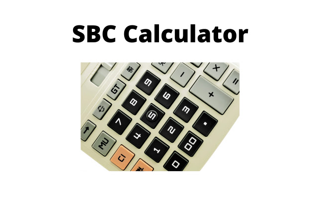SBC Calculator from Chrome web store to be run with OffiDocs Chromium online SBC Calculator from Chrome web store to be run with OffiDocs Chromium online