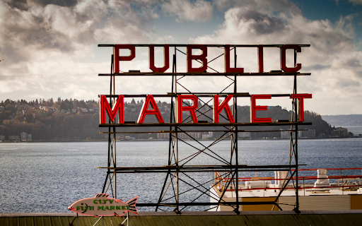 Scenic View of Pike Place Market Sign in Seattle from Chrome web store to be run with OffiDocs Chromium online Scenic View of Pike Place Market Sign in Seattle from Chrome web store to be run with OffiDocs Chromium online