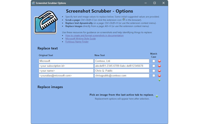 Screenshot Scrubber from Chrome web store to be run with OffiDocs Chromium online Screenshot Scrubber from Chrome web store to be run with OffiDocs Chromium online