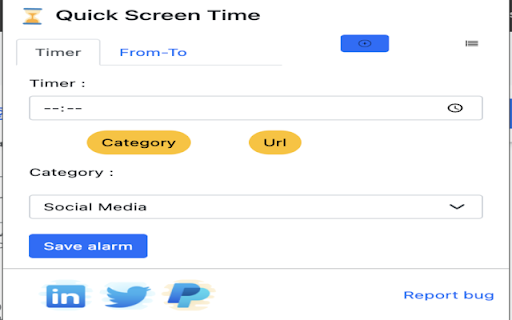 ScreenTime from Chrome web store to be run with OffiDocs Chromium online ScreenTime from Chrome web store to be run with OffiDocs Chromium online