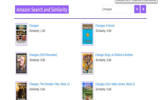 Search and Similarity from Chrome web store to be run with OffiDocs Chromium online Search and Similarity from Chrome web store to be run with OffiDocs Chromium online
