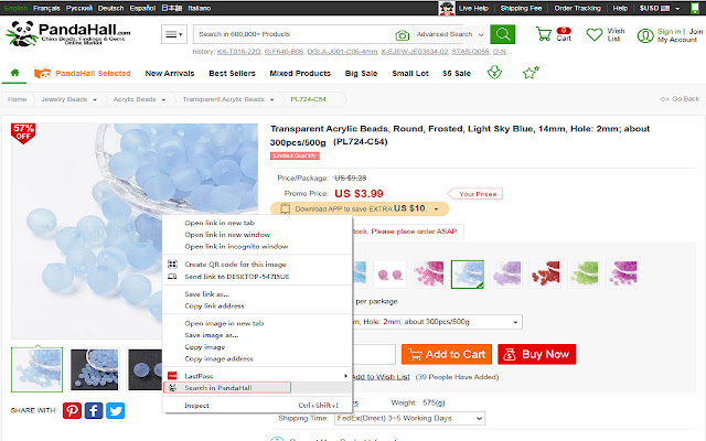 Search in PandaHall from Chrome web store to be run with OffiDocs Chromium online Search in PandaHall from Chrome web store to be run with OffiDocs Chromium online