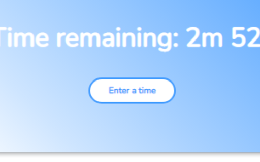 Seconds Time from Chrome web store to be run with OffiDocs Chromium online Seconds Time from Chrome web store to be run with OffiDocs Chromium online
