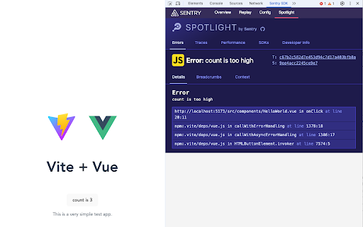 Sentry Browser SDK Debugger from Chrome web store to be run with OffiDocs Chromium online Sentry Browser SDK Debugger from Chrome web store to be run with OffiDocs Chromium online