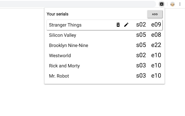 Serials Bookmark from Chrome web store to be run with OffiDocs Chromium online Serials Bookmark from Chrome web store to be run with OffiDocs Chromium online