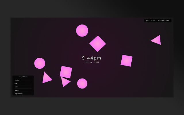 sesh Beautiful New Tab from Chrome web store to be run with OffiDocs Chromium online sesh Beautiful New Tab from Chrome web store to be run with OffiDocs Chromium online