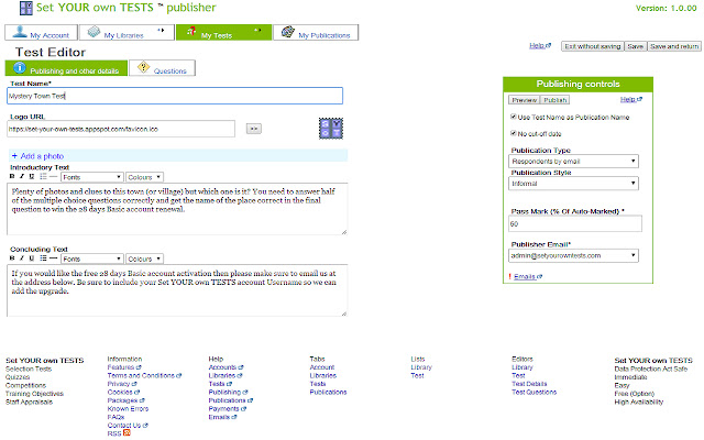 Set YOUR own TESTS from Chrome web store to be run with OffiDocs Chromium online Set YOUR own TESTS from Chrome web store to be run with OffiDocs Chromium online