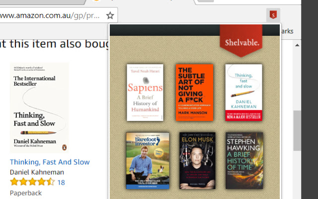 Shelvable from Chrome web store to be run with OffiDocs Chromium online Shelvable from Chrome web store to be run with OffiDocs Chromium online