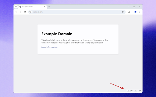 Show IP – Live View of Website IPs for Developers from Chrome web store to be run with OffiDocs Chromium online Show IP – Live View of Website IPs for Developers from Chrome web store to be run with OffiDocs Chromium online