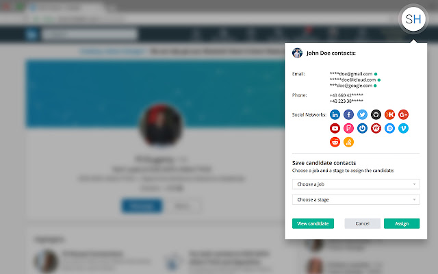 SignalHire find email or phone number from Chrome web store to be run with OffiDocs Chromium online SignalHire find email or phone number from Chrome web store to be run with OffiDocs Chromium online