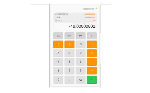 Simple Calculator from Chrome web store to be run with OffiDocs Chromium online Simple Calculator from Chrome web store to be run with OffiDocs Chromium online