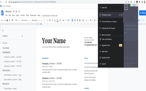 Simple GPT Overlay from Chrome web store to be run with OffiDocs Chromium online Simple GPT Overlay from Chrome web store to be run with OffiDocs Chromium online