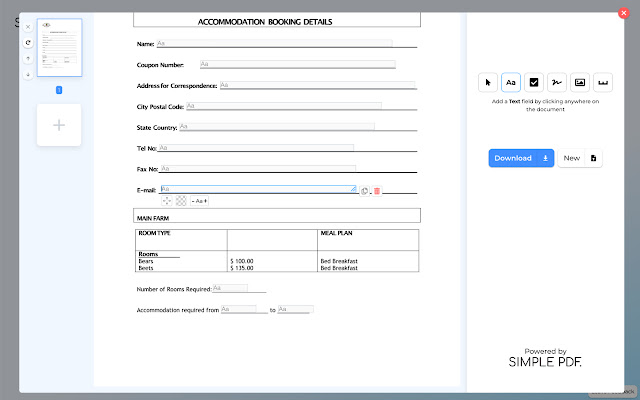 SimplePDF Edit and Fill PDF from Chrome web store to be run with OffiDocs Chromium online SimplePDF Edit and Fill PDF from Chrome web store to be run with OffiDocs Chromium online
