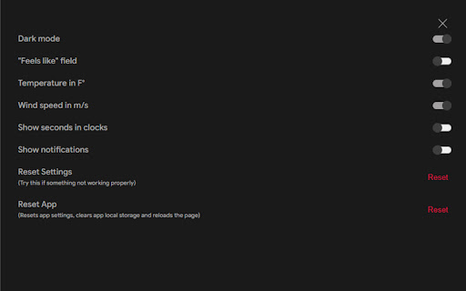 Simple Weather from Chrome web store to be run with OffiDocs Chromium online Simple Weather from Chrome web store to be run with OffiDocs Chromium online